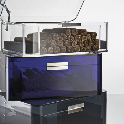 Najwyższej jakości, dostosowane do indywidualnych potrzeb, humidorowe pudełko z akrylowymi cygarami