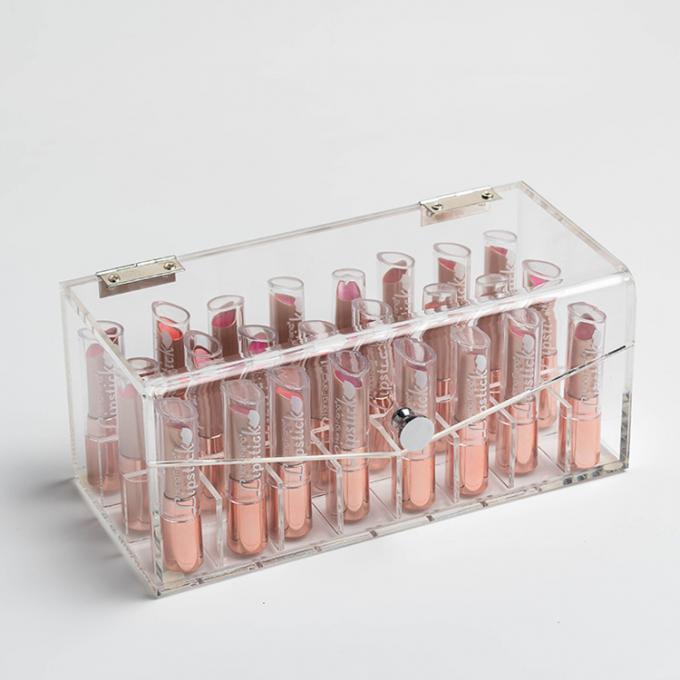 Przezroczysty akrylowy makijaż szminki display case.jpg