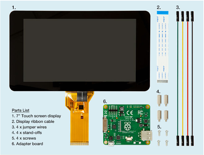 Obudowa z ekranem dotykowym raspberry pi 7
