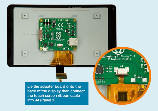 Obudowa z ekranem dotykowym raspberry pi 7
