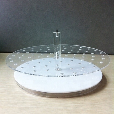 Ekologiczny uchwyt na biżuterię akrylowy 3mm Crystal Polerowanie