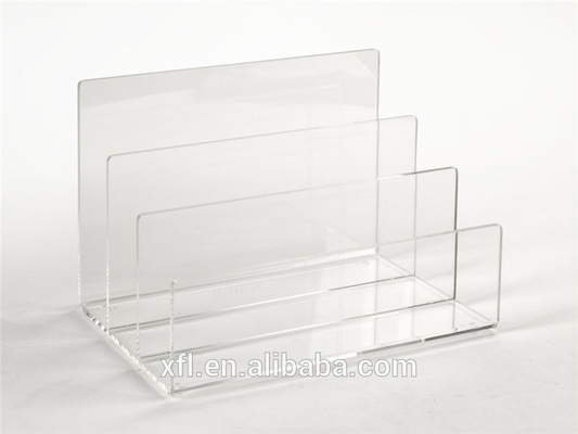 Wysoce przezroczysty uchwyt biurowy Premium Office Home Clear Akryl File Organizer