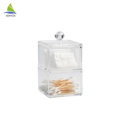 Nowy styl Vanity Container Aluminium akrylowe Makeup schowek