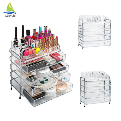 Christmas Gift Compact Makeup Akrylowy Organizer Blush