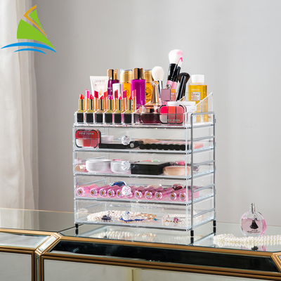 Christmas Gift Compact Makeup Akrylowy Organizer Blush