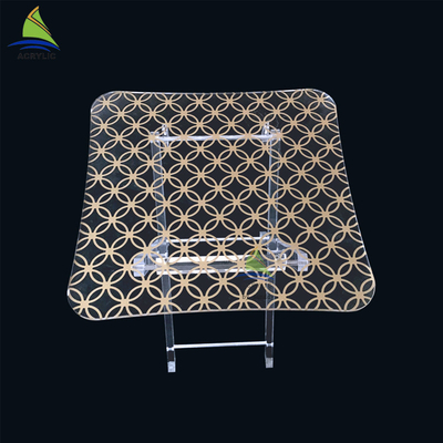 Meble gabinetowe Custom Acryl Acryl Mirrored Exotic Coffee Table