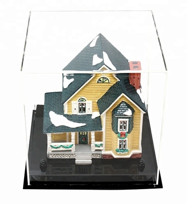 Dostosowane pudełko akrylowe Single Model House Cube Sitodruk