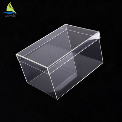 Prezentacja Przezroczysty akrylowy schowek, grawerowane logo Custom Acrylic Box Display