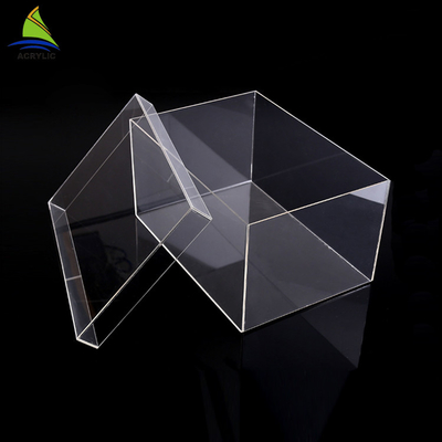 Prezentacja Przezroczysty akrylowy schowek, grawerowane logo Custom Acrylic Box Display