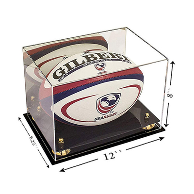 Dostosowane akrylowe gabloty do rugby / przezroczyste akrylowe gabloty