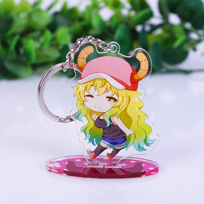 Niestandardowy akrylowy stojak na blat Standee Anime Rysunek akrylowy brelok z nadrukiem