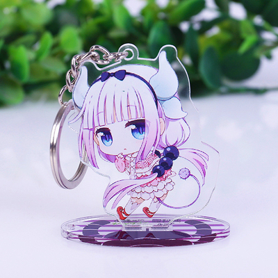 Niestandardowy akrylowy stojak na blat Standee Anime Rysunek akrylowy brelok z nadrukiem
