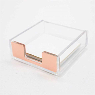 Indywidualne przezroczyste akrylowe uchwyty na broszury 4x6 Lucite / samoprzylepny uchwyt na papier